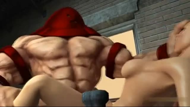Juggernaut crushes his tender partner with his massive endowment