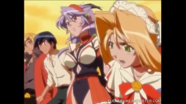 A Tender Japanese Heroine Falls into the Clutches of a Huge Monster