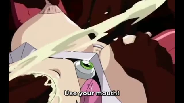 Debauched Japanese Woman Captured by a Demonic Monster: Hard Tentacle and Giant Phallus Penetration